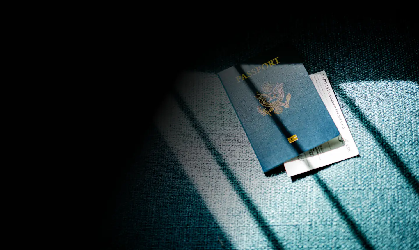 US passport and travel documents